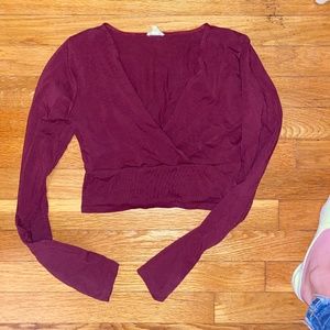 Garage Wrap Crop Top